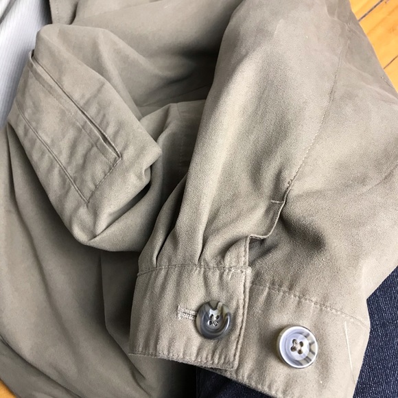 Oscar De La Renta Brown Faux Suede Unisex Blouson / Barn Jacket 🐻🤎 - Picture 11 of 12